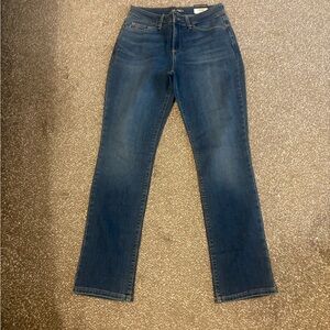 Lee Women's Dark Blue Straight Leg Jeans